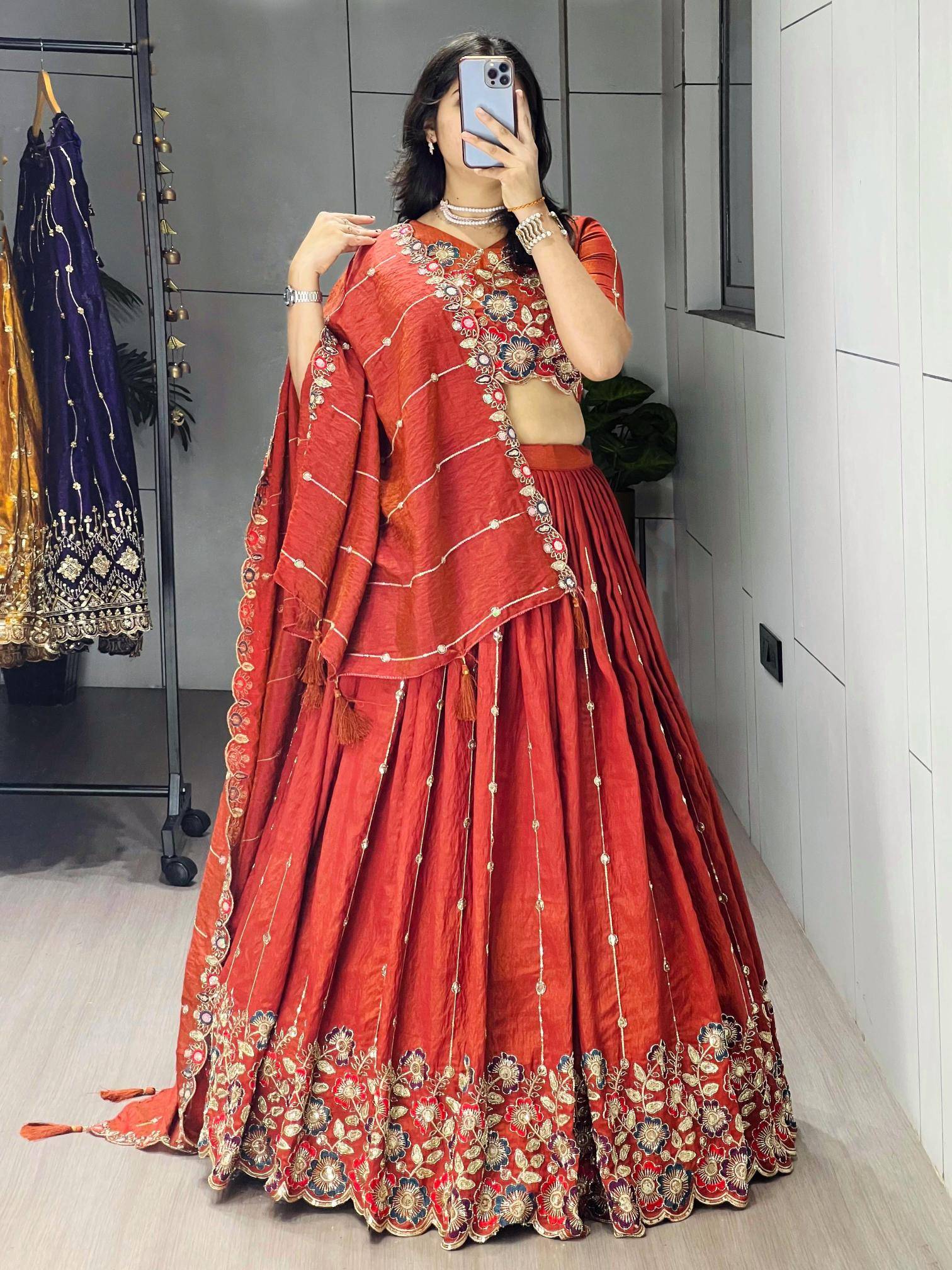 GRTN 8118 RUSTFENTA Vichitraa Lehenga choli wholesale price